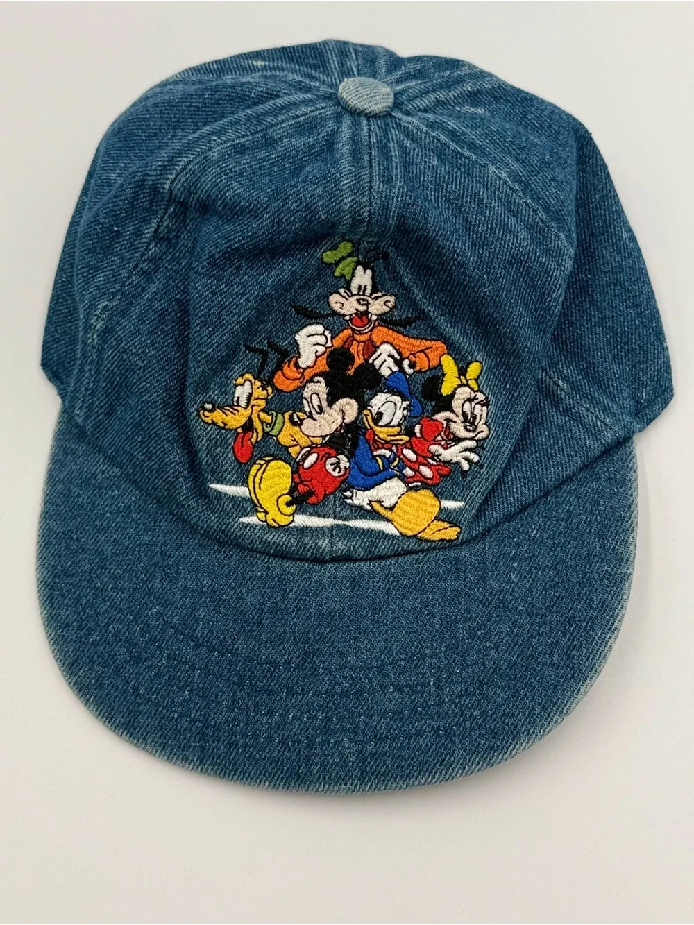 Vintage 90’s Disney Denim Baby Hat 6-12 months